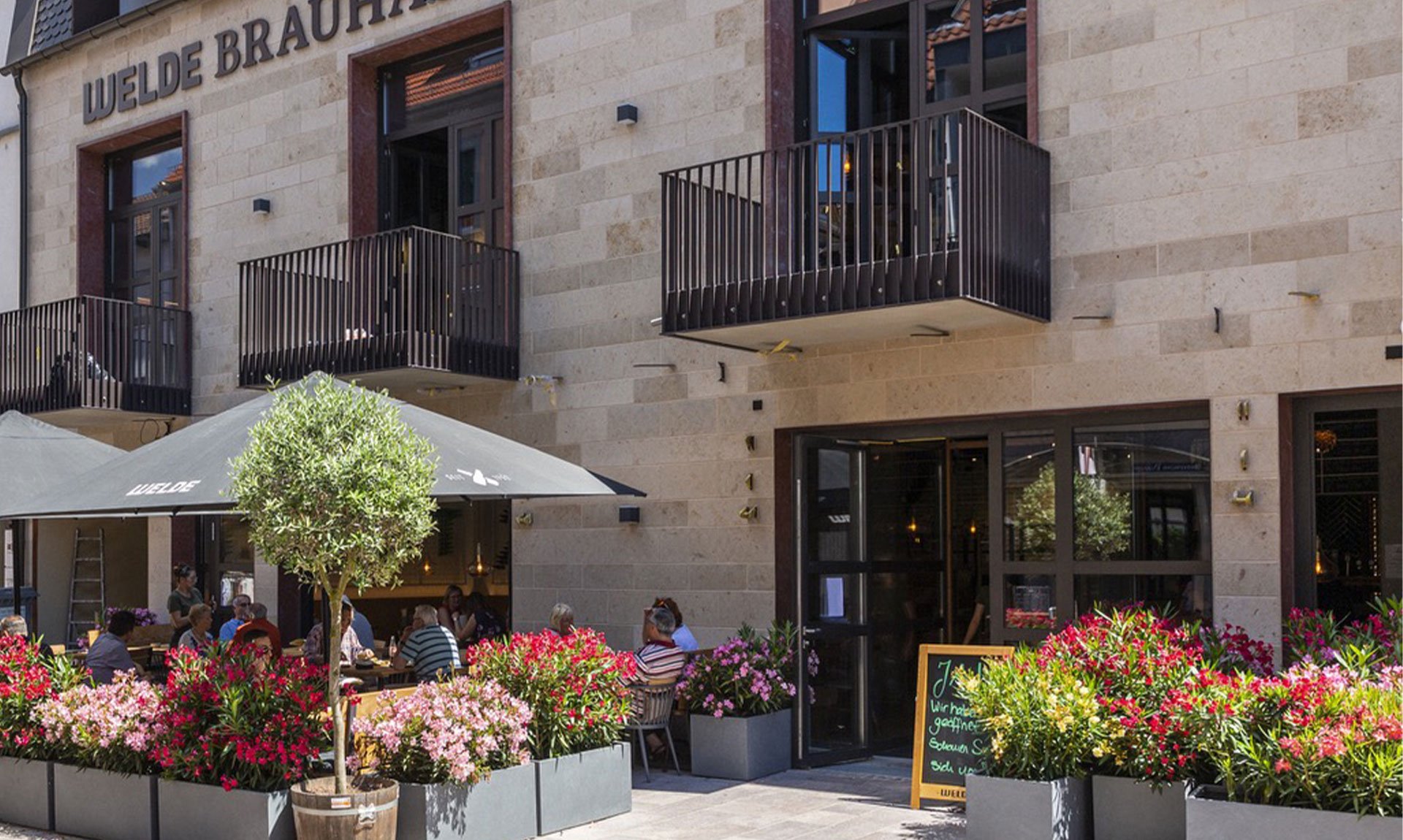 Neues Welde Brauhaus in Schwetzingen